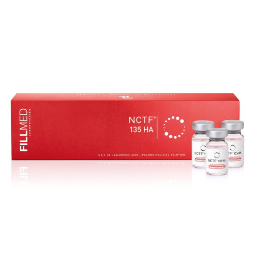 Filorga NCTF 135 HA - Tratamiento Anti-Aging e Hidratación con Ácido Hialurónico para Mesoterapia Avanzada biofillersmx