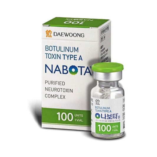 Nabota Toxina Botulinica Tipo A | Arrugas, Entrecejo, Frente, Patas de Gallo